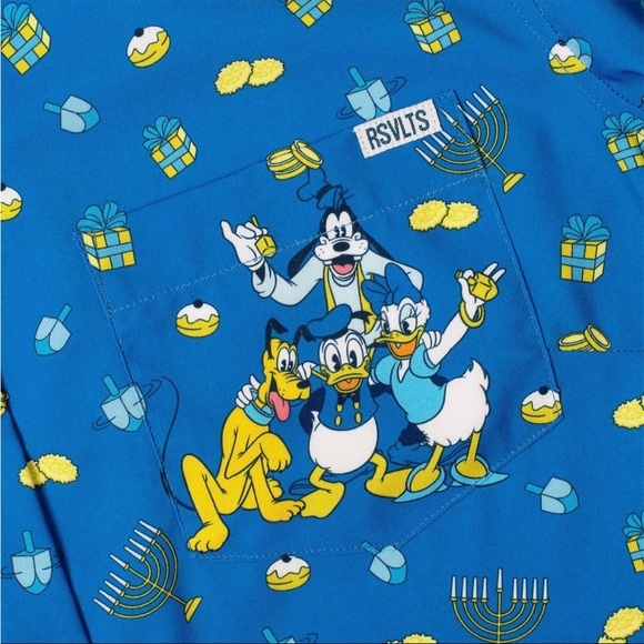 RSVLTS Womens Medium Mickeys Menorah - Picture 3 of 5